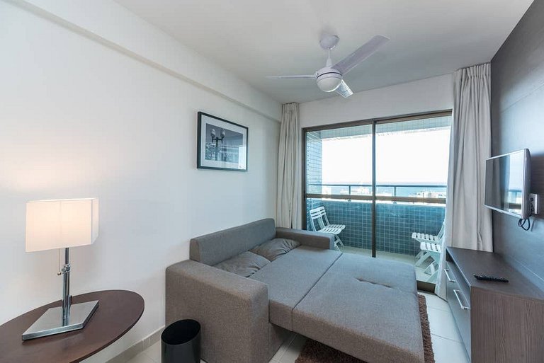 Beach Class Conselheiro - Luxury flat on the 24th floor in B