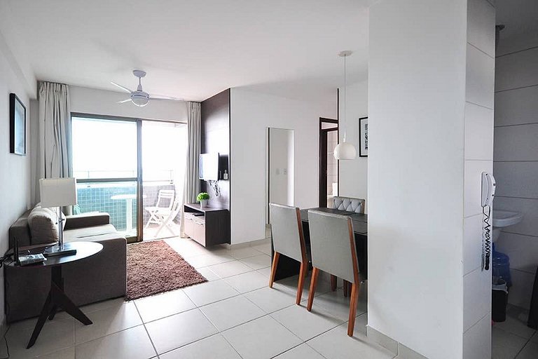 Beach Class Conselheiro - Luxury flat on the 24th floor in B