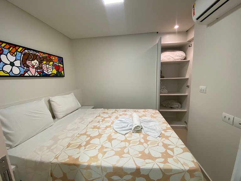 Beach Class Muro Alto - Flat with 2 Suites (up to 6 people)