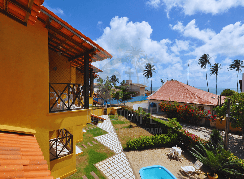 Casa com 3 quartos com vista do mar no Merepe Residence (até