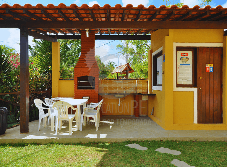 Casa de 3 dormitorios con vista al mar en Merepe Residence (