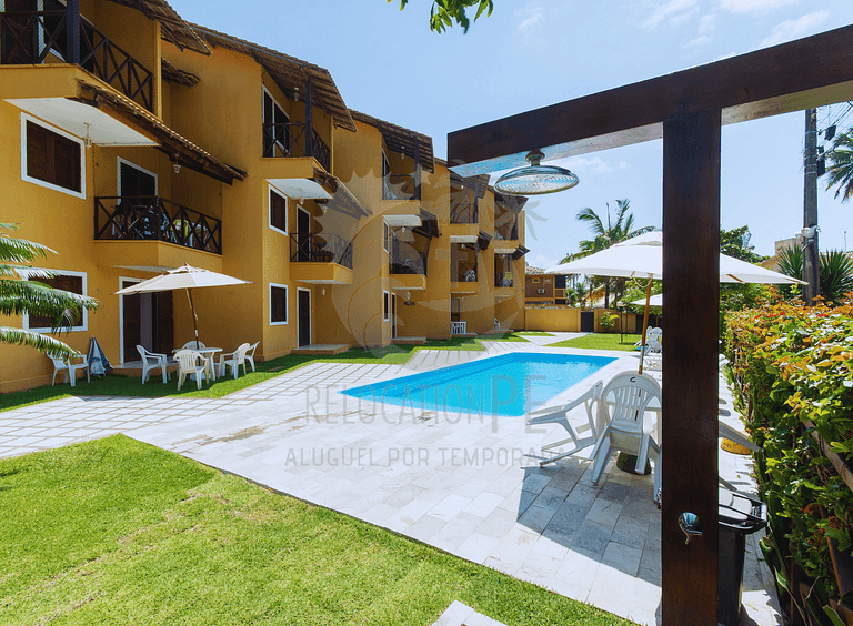 Casa de 3 dormitorios con vista al mar en Merepe Residence (