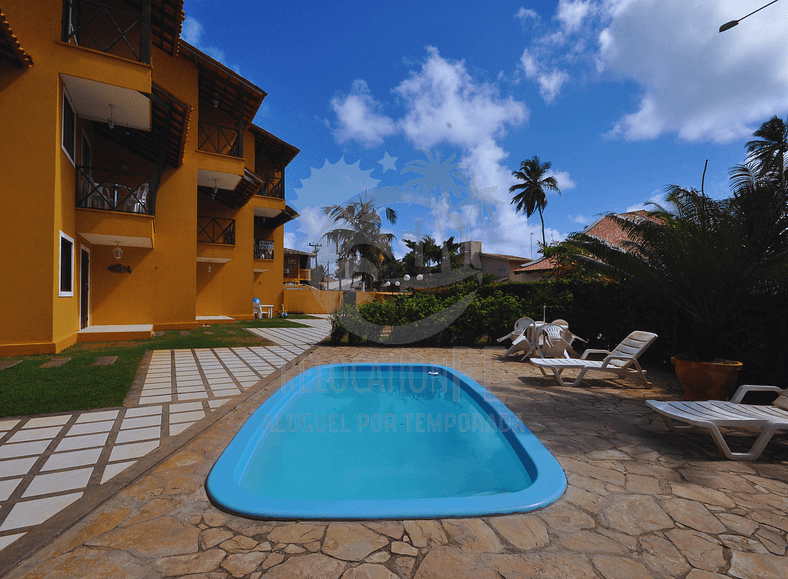 Casa de 3 dormitorios con vista al mar en Merepe Residence (