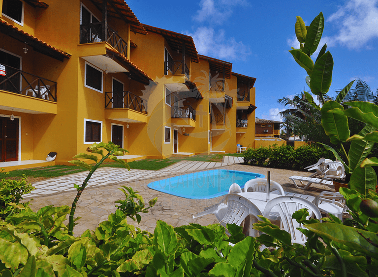 Casa de 3 dormitorios con vista al mar en Merepe Residence (