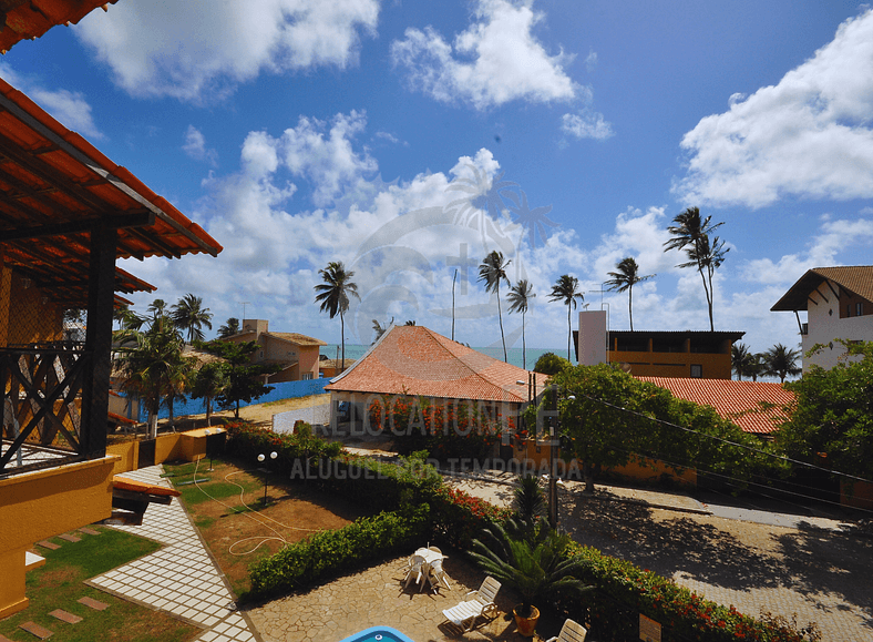 Casa de 3 dormitorios con vista al mar en Merepe Residence (