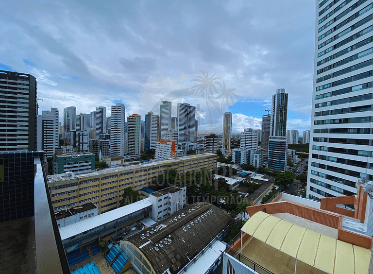 Complete flat on Rooftop 470 - Boa Viagem - 1407