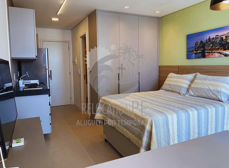 Complete flat on Rooftop 470 - Boa Viagem - 1407