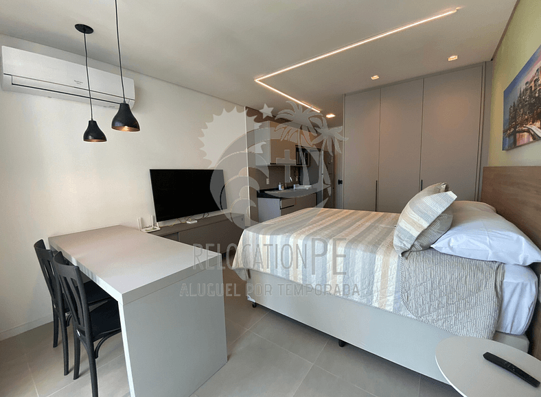 Complete flat on Rooftop 470 - Boa Viagem - 1407