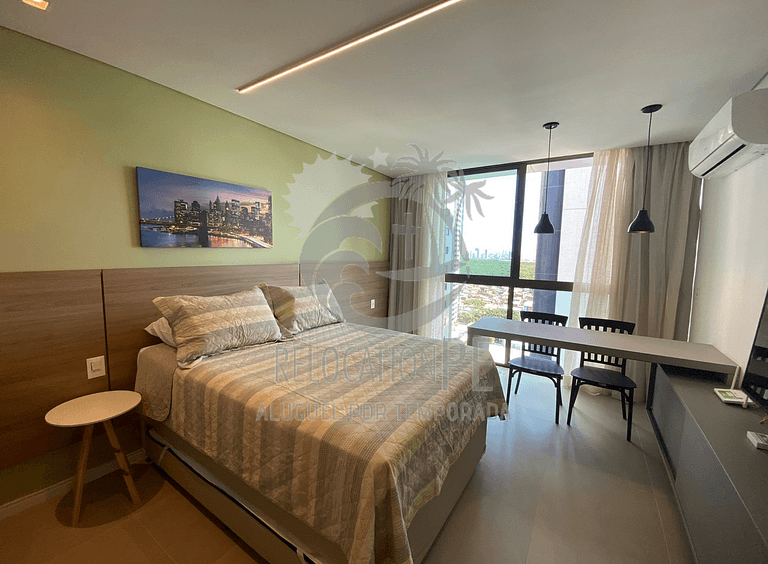 Complete flat on Rooftop 470 - Boa Viagem - 1407