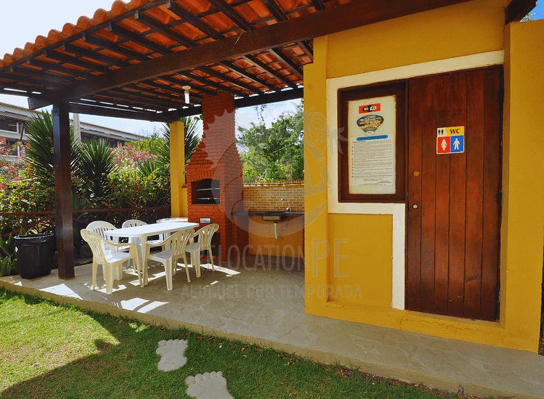 Excelente CASA con vista al mar para 10 personas con 3 habit