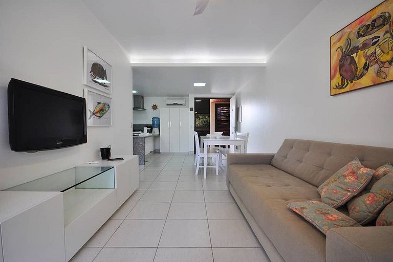 Excelente flat com 2 suítes no Nannai Residence - Muro Alto