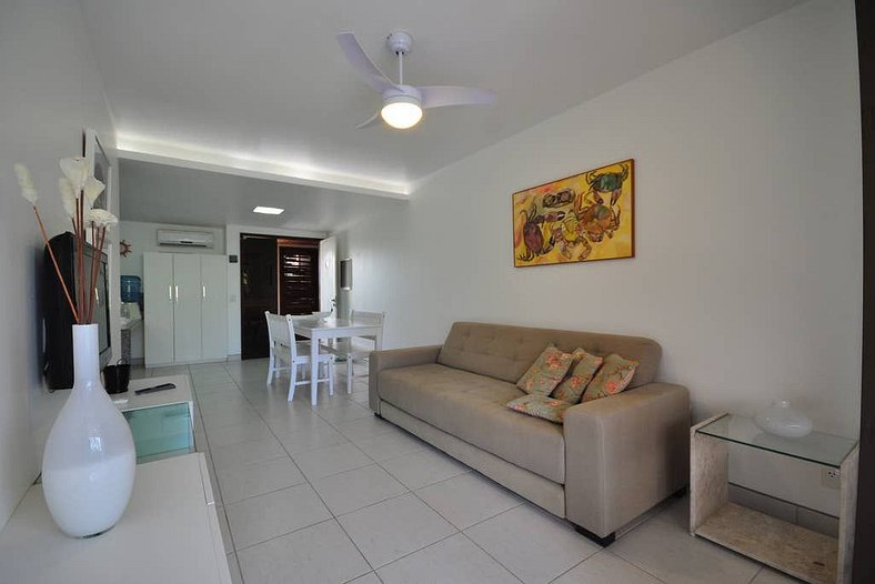 Excelente flat com 2 suítes no Nannai Residence - Muro Alto