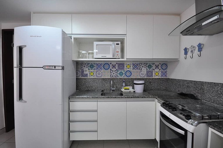 Excelente flat com 2 suítes no Nannai Residence - Muro Alto