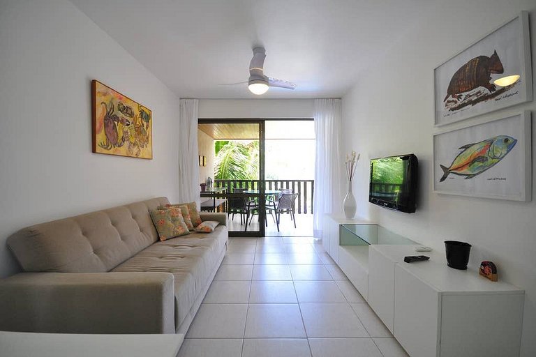 Excelente flat com 2 suítes no Nannai Residence - Muro Alto