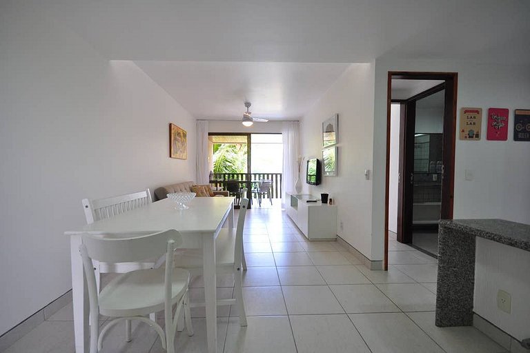 Excelente flat com 2 suítes no Nannai Residence - Muro Alto