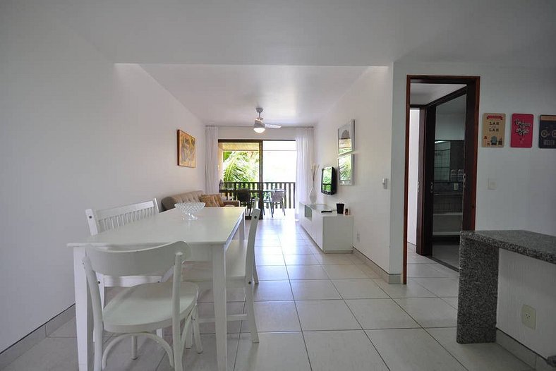 Excelente flat com 2 suítes no Nannai Residence - Muro Alto