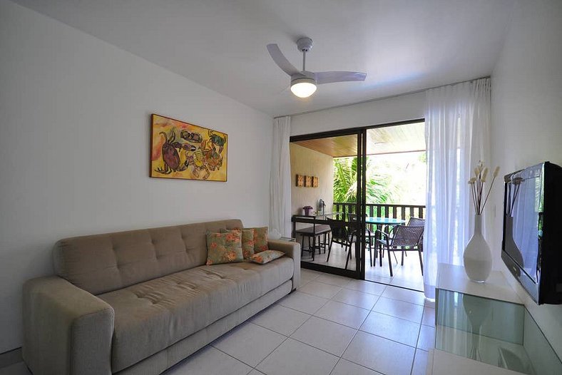 Excelente flat com 2 suítes no Nannai Residence - Muro Alto