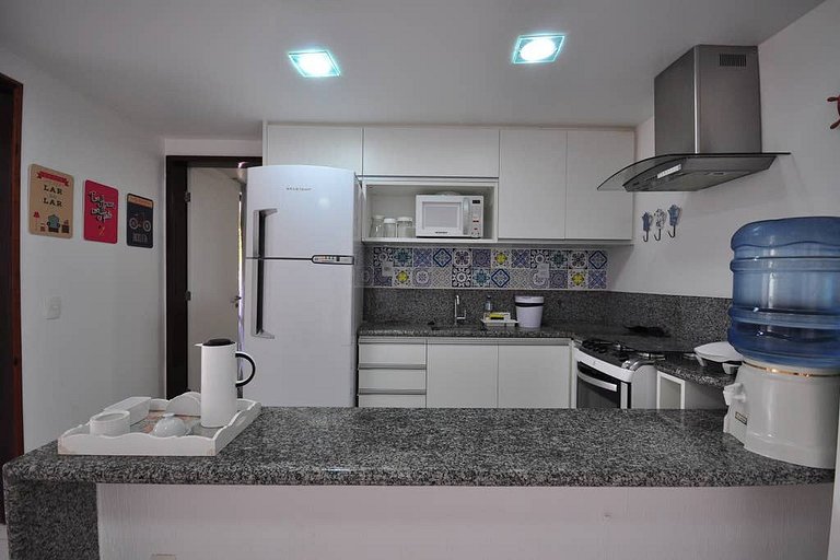 Excelente flat com 2 suítes no Nannai Residence - Muro Alto