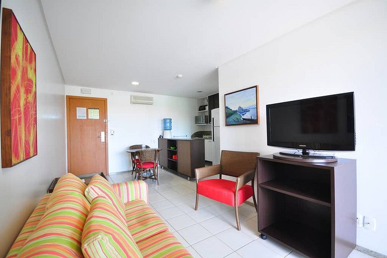 Excelente flat no Marulhos Resort - Muro Alto - Porto de Gal