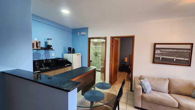 Excellent Flat in cond. Metrópolis - Ilha do Leite