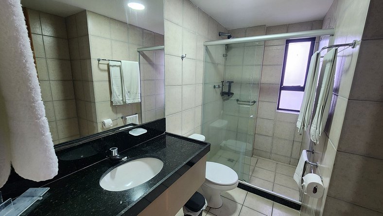 Excellent Flat in cond. Metrópolis - Ilha do Leite