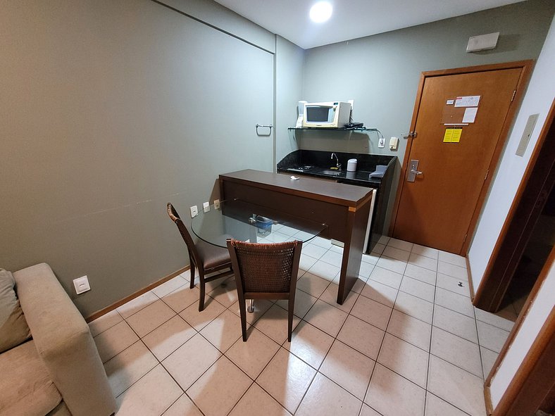 Excellent Flat in cond. Metrópolis - Ilha do Leite