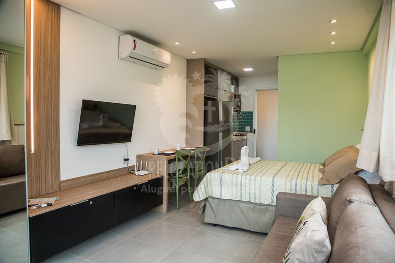 Fabuloso apartamento de 1 dormitorio con balcón - Villa del