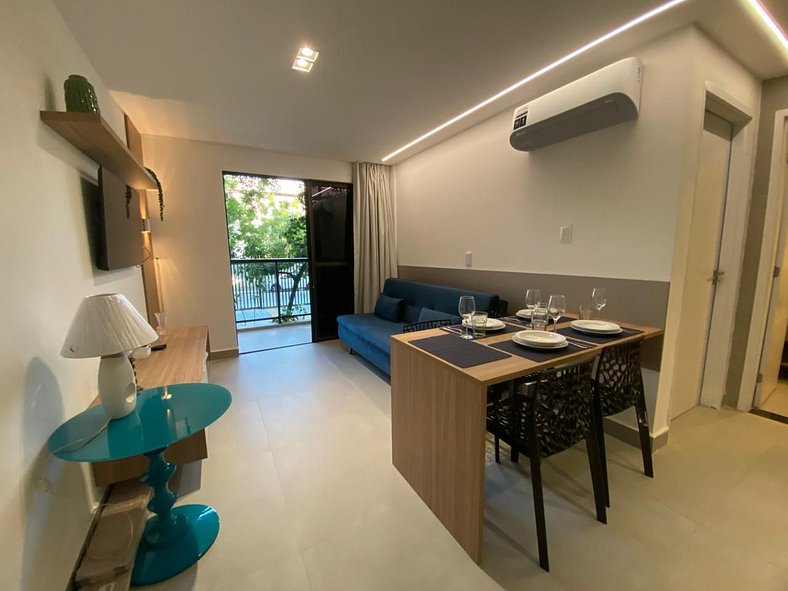 Flat at Beijupirá Exclusive in Porto de Galinhas (up to 5 pe