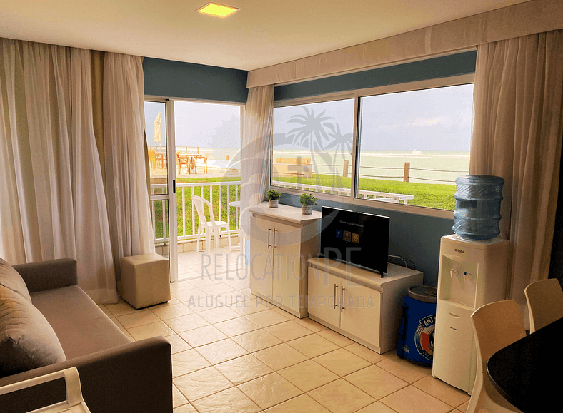 Flat by the sea at Marupiara Suites - Muro Alto