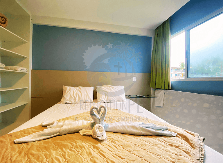 Flat by the sea at Marupiara Suites - Muro Alto