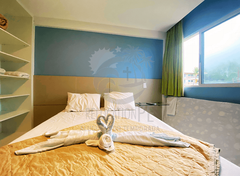 Flat by the sea at Marupiara Suites - Muro Alto