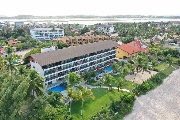 Flat de luxo à beira mar de Porto de Galinhas com 4 quartos