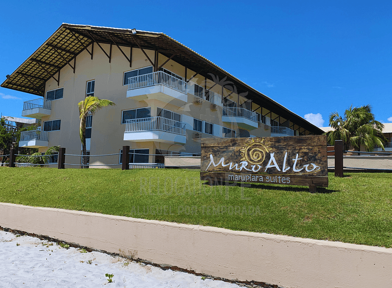 Flat with sea view at Marupiara Suítes - 117 - Muro Alto