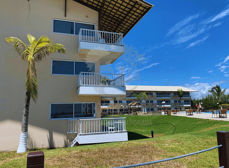 Flat with sea view at Marupiara Suítes - 117 - Muro Alto