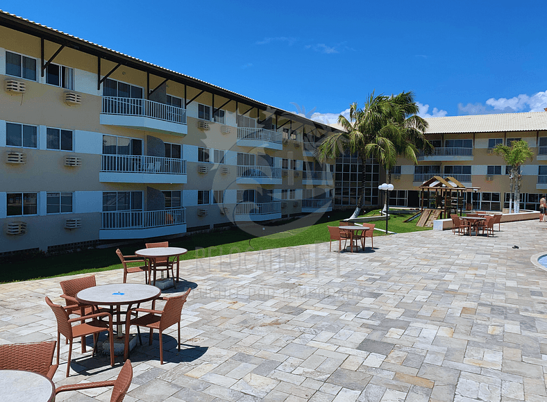 Flat with sea view at Marupiara Suítes - 117 - Muro Alto