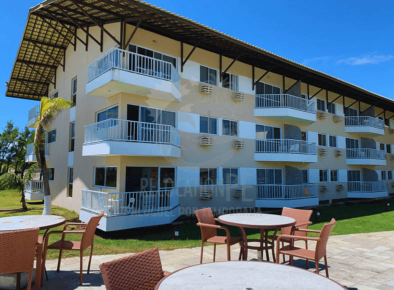 Flat with sea view at Marupiara Suítes - 117 - Muro Alto