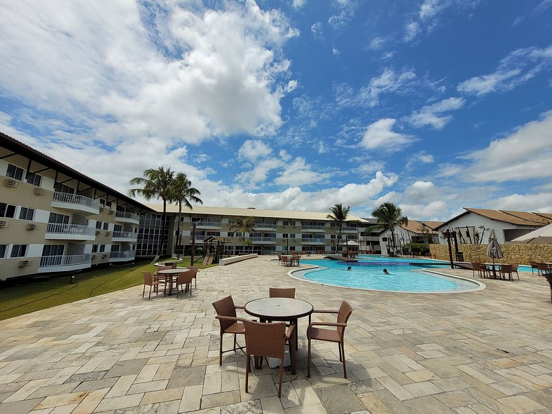 Flat with sea view at Marupiara Suítes - 119 - Muro Alto