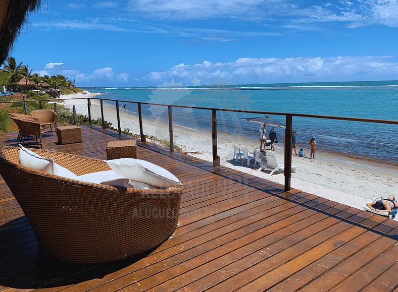 Flat with sea view at Marupiara Suítes - 120 - Muro Alto